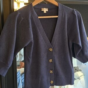Hem & Thread Navy Blue Sweater